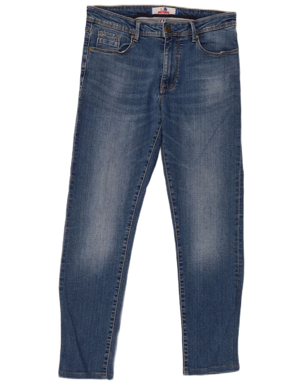 Blugi slim pentru bărbați Americanino IT 46 Small W30 L28 Blue Bumbac