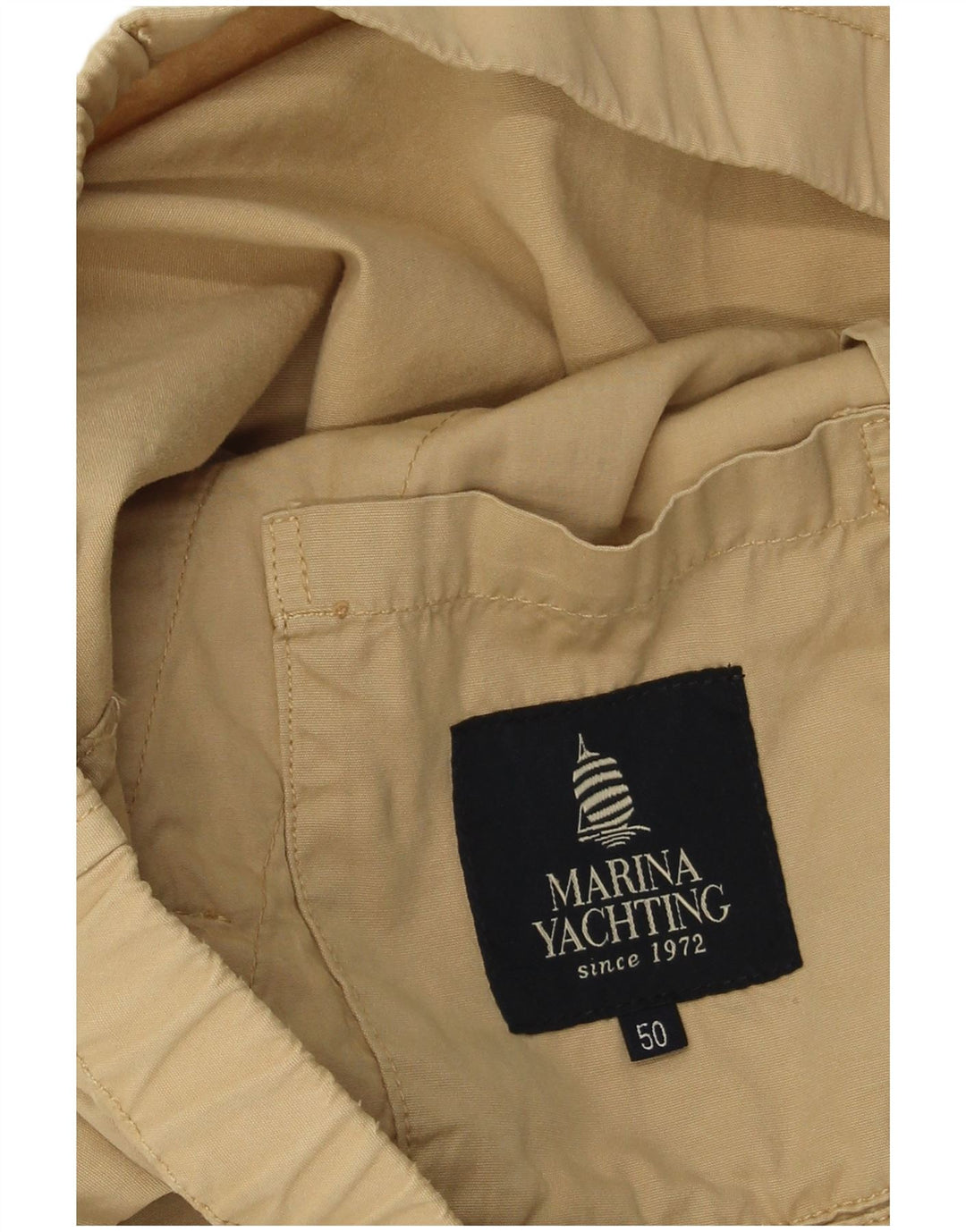 Jachetă bomber pentru bărbați Marina Yachting IT 50 mare, bej, bumbac