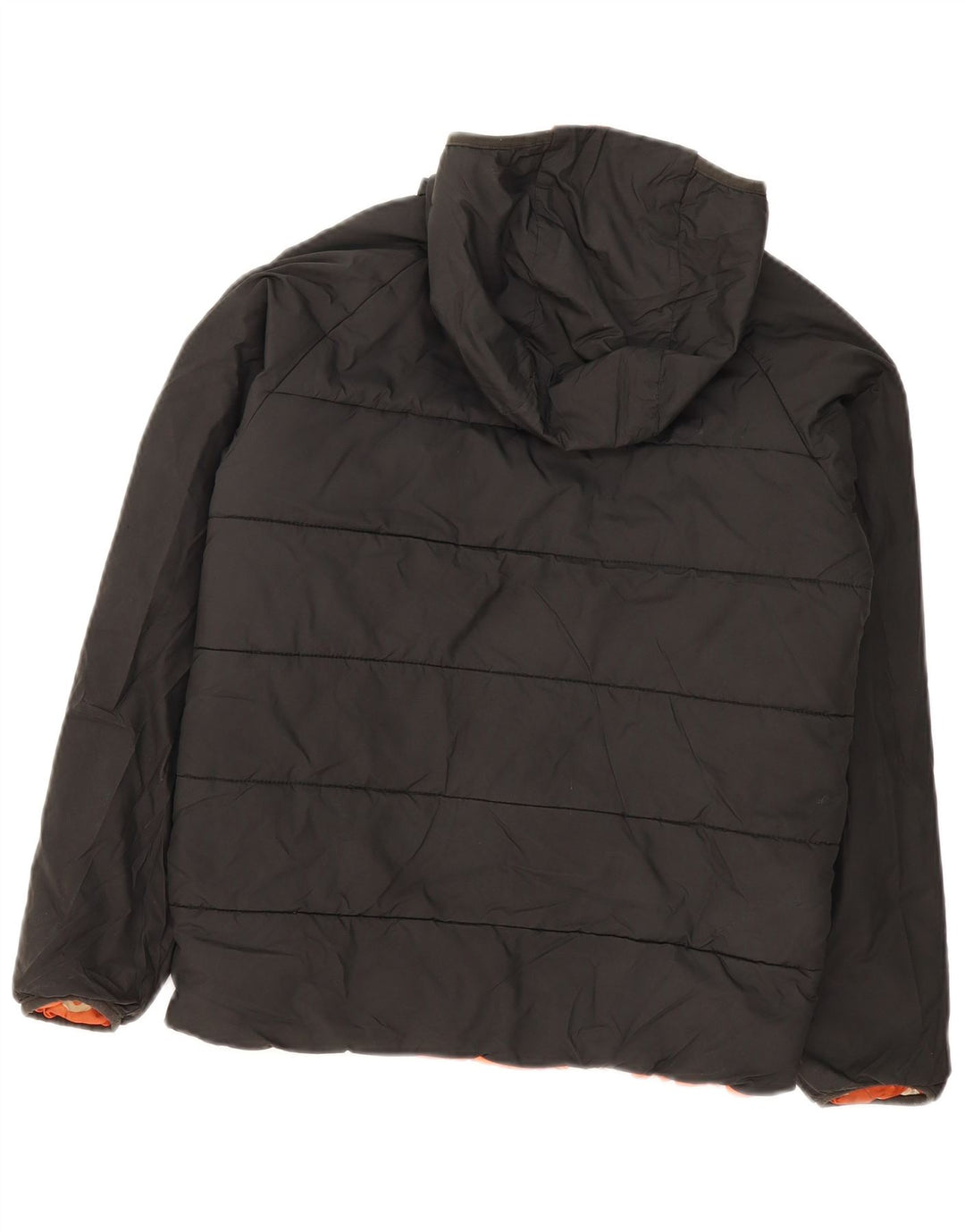 Jachetă reversibilă cu glugă The North Face pentru băieți 13-14 ani mare neagră