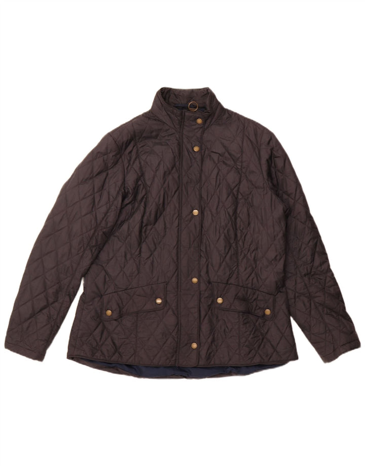 Jachetă matlasată Barbour pentru femei UK 20 2XL Poliamidă neagră