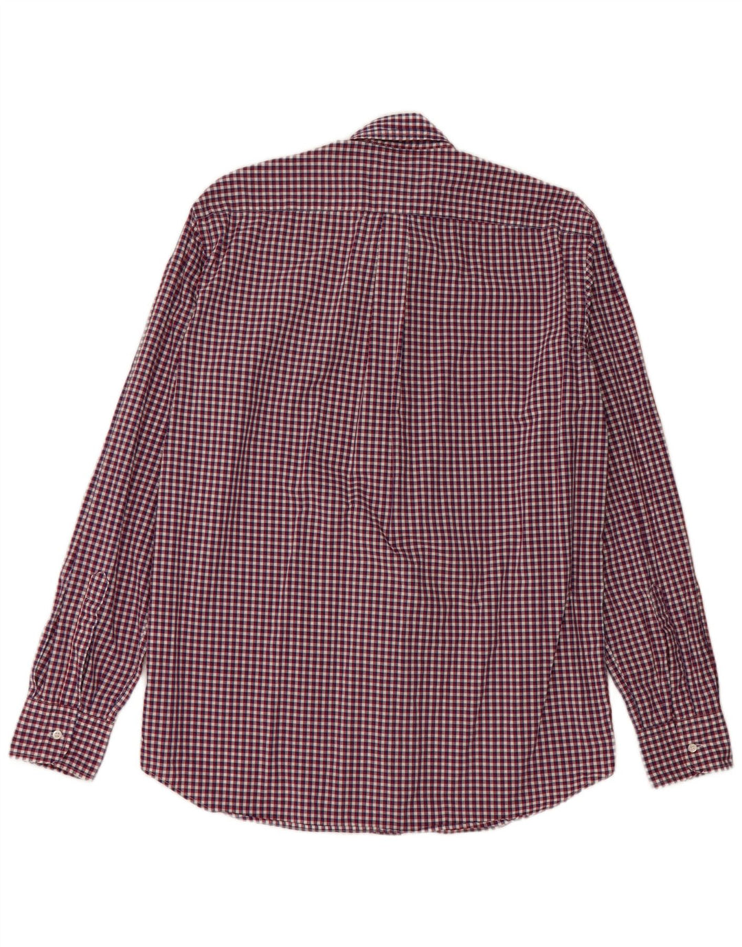 Cămașă Aspesi Bărbați Mărimea 41 16 Mare Bumbac Gingham Roșu
