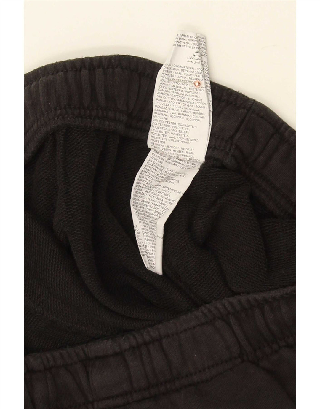 Pantaloni de trening Puma Graphic pentru bărbați Joggeri, bumbac mediu negru