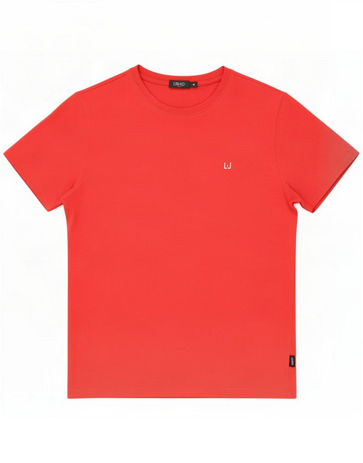 T-shirt pentru bărbați Liu Jo Top Medium Red Bumbac
