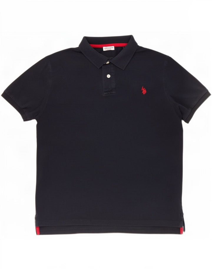U.S. Polo Assn. Cămașă Bărbați Mare Bleumarin
