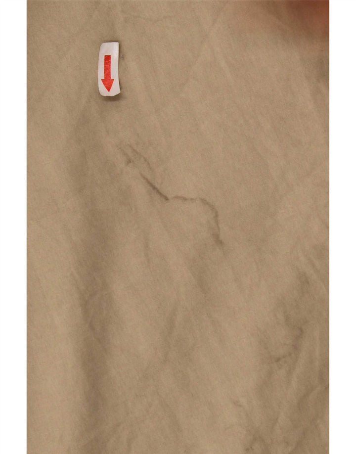 Trenci supradimensionat pentru femei Zara UK 10 Mic, bej, poliester