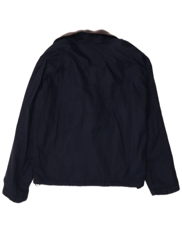 Jachetă Windbreaker pentru bărbați Reebok UK 36 Small, bleumarin, poliamidă