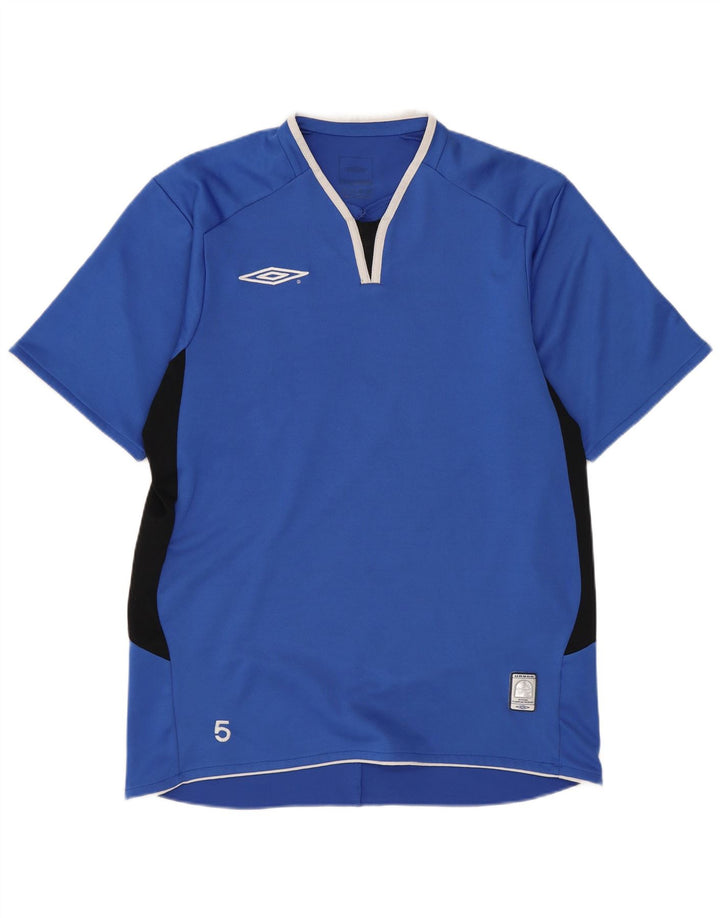 Tricou Bărbați Lotto Top Mediu Albastru Colorblock Poliester