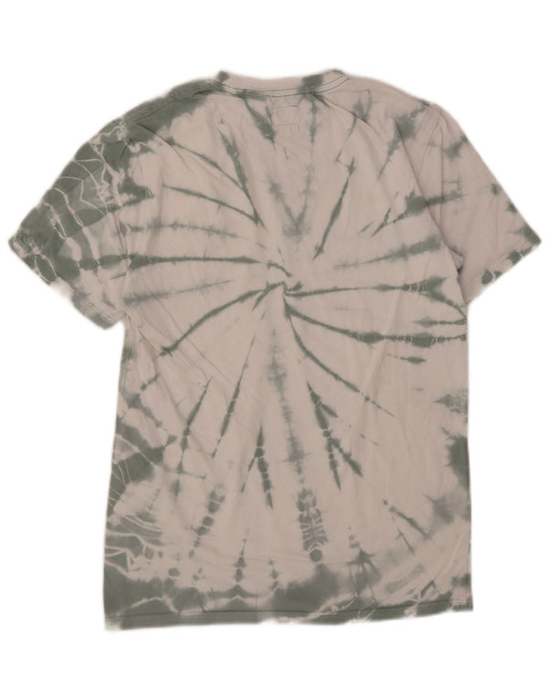 Levi's Mens Standard T-Shirt Top Small Green Tie Dye Cotton