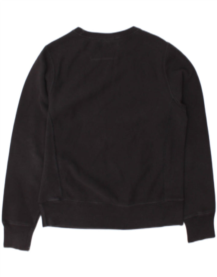 Pulover supradimensionat cu grafic pentru femei Champion UK 10 Mic Negru