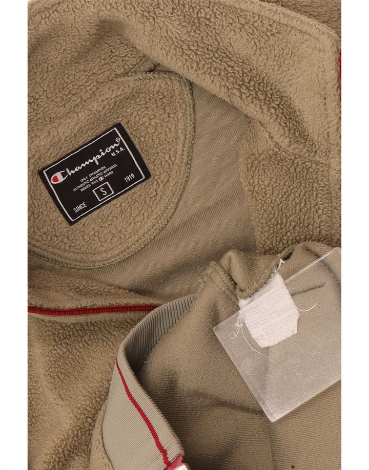 Jachetă fleece supradimensionată pentru femei Champion UK 10 Small Kaki Poliester