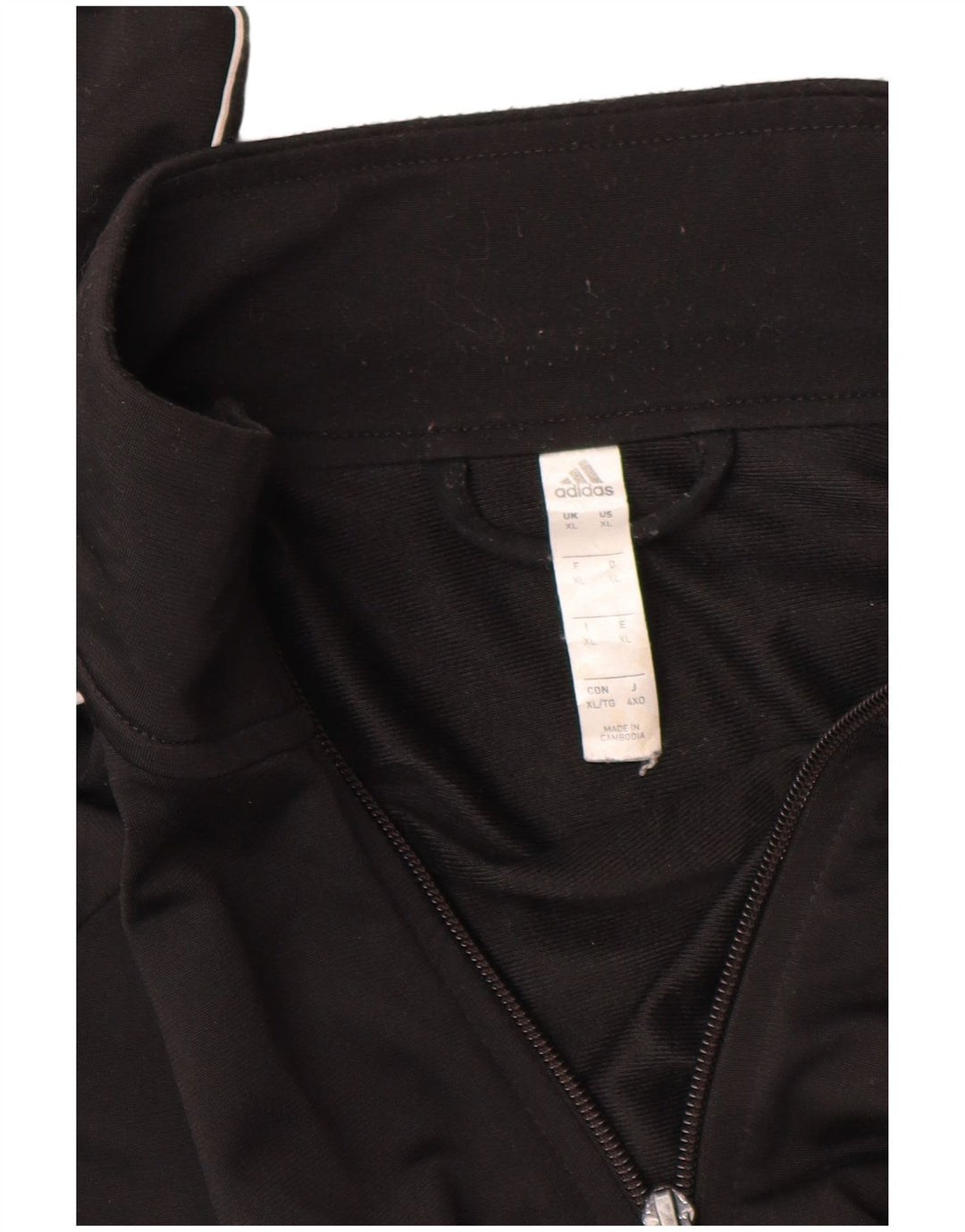 Jachetă de trening pentru bărbați ADIDAS XL, neagră