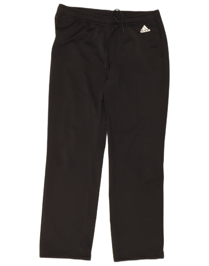 Pantaloni de trening Adidas pentru femei Marea Britanie 16/18 Poliester negru mare