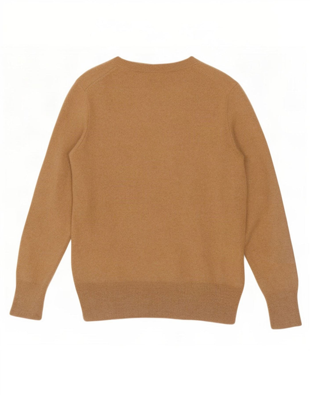 Pulover pentru femei Marks & Spencer cu decolteu triplu UK 14 mare maro geometric