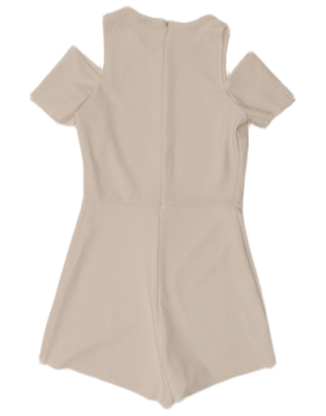 Costum pentru femei ZARA cu mânecă scurtă UK 8 Small W28 White