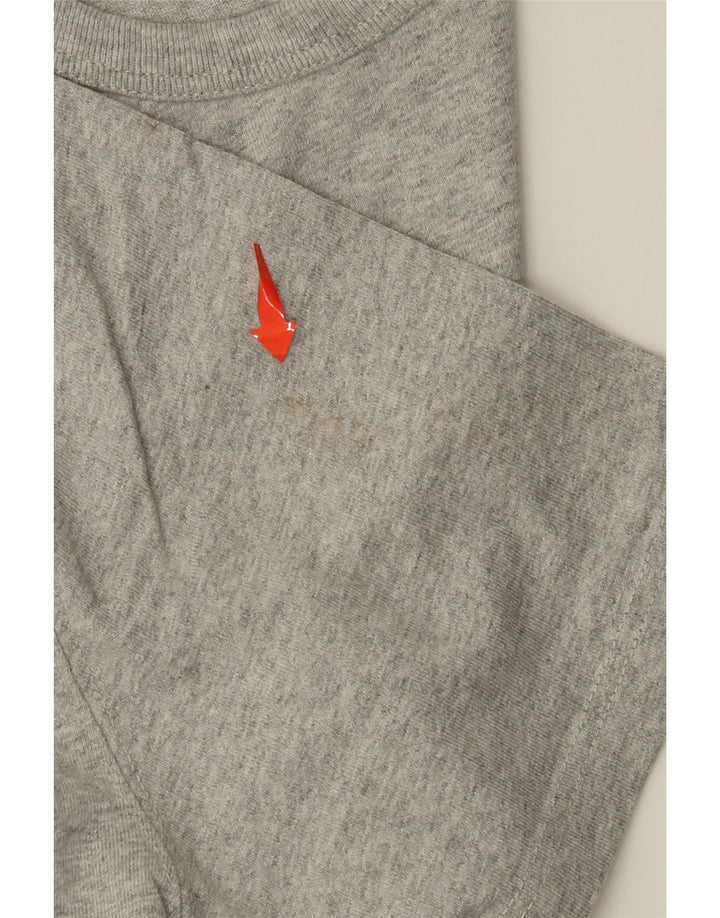 Tricou Heritage pentru bărbați CHAMPION Top mare, gri, bumbac cu pete