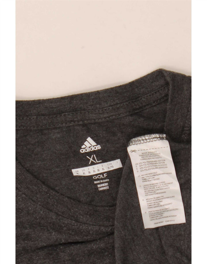 Tricou pentru bărbați Adidas Top XL Gri Poliester