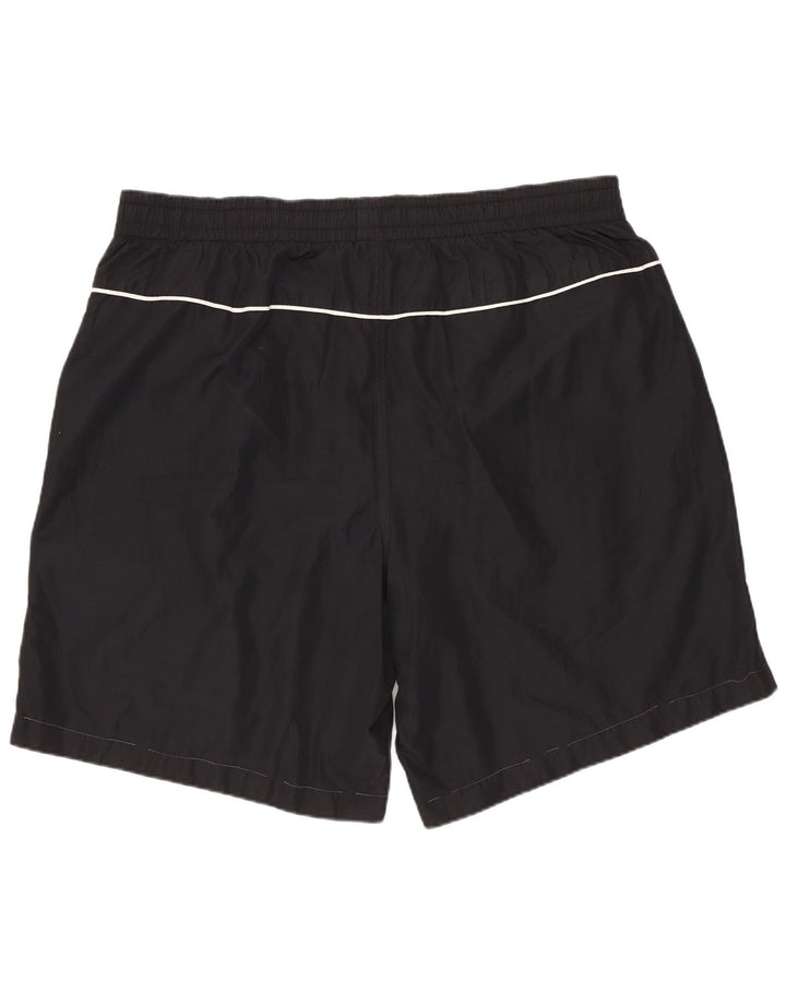 Pantaloni scurți sport grafic Nike pentru bărbați 2XL, poliester negru