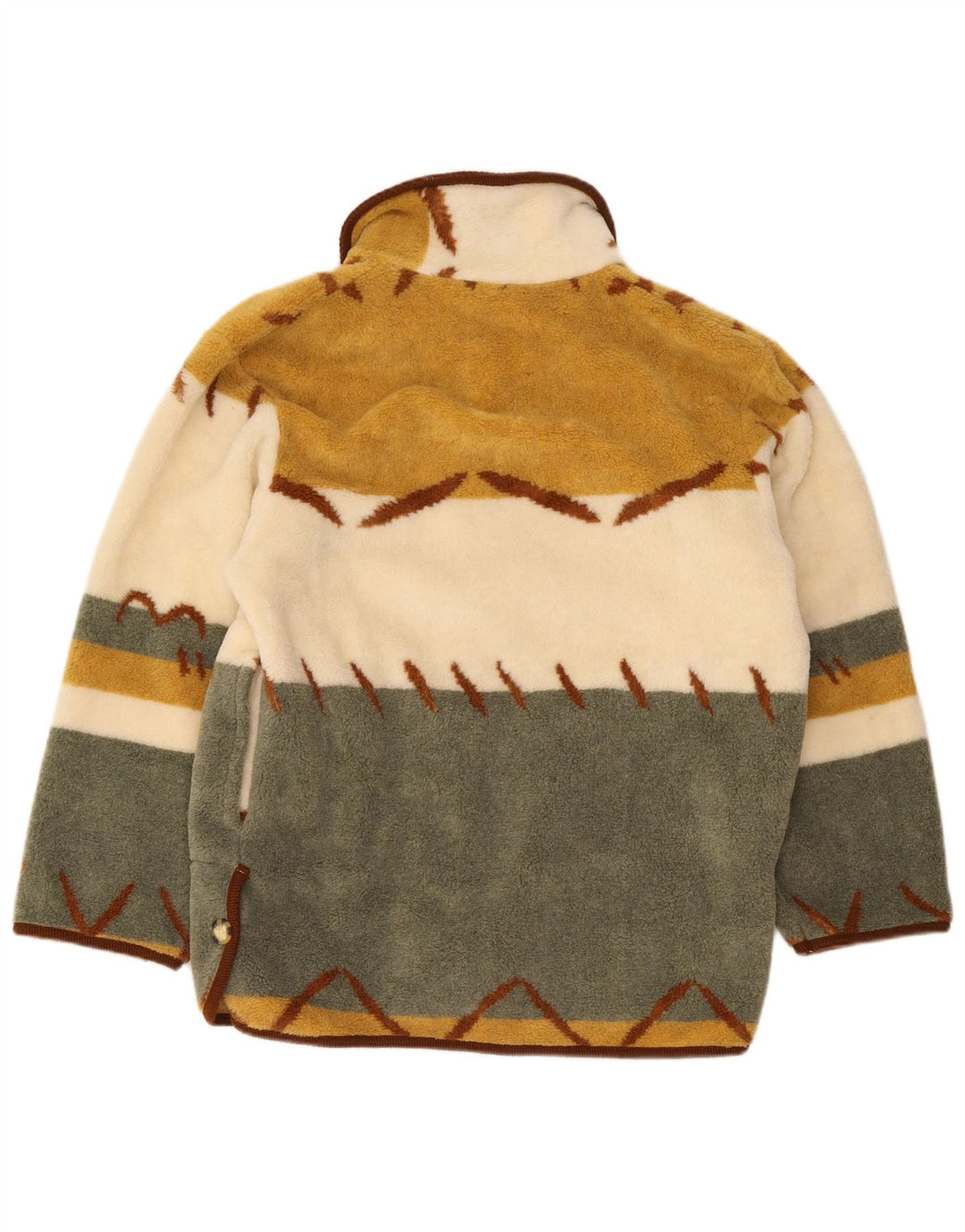 Jachetă de vânt vintage pentru femei, cu tăiere largă, UK 10, multicoloră