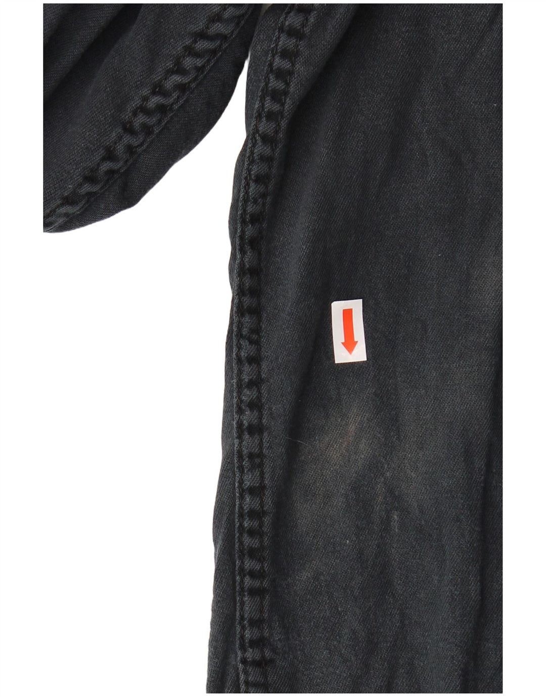 Cămașă de blugi pentru bărbați LEVI'S XL, bumbac negru