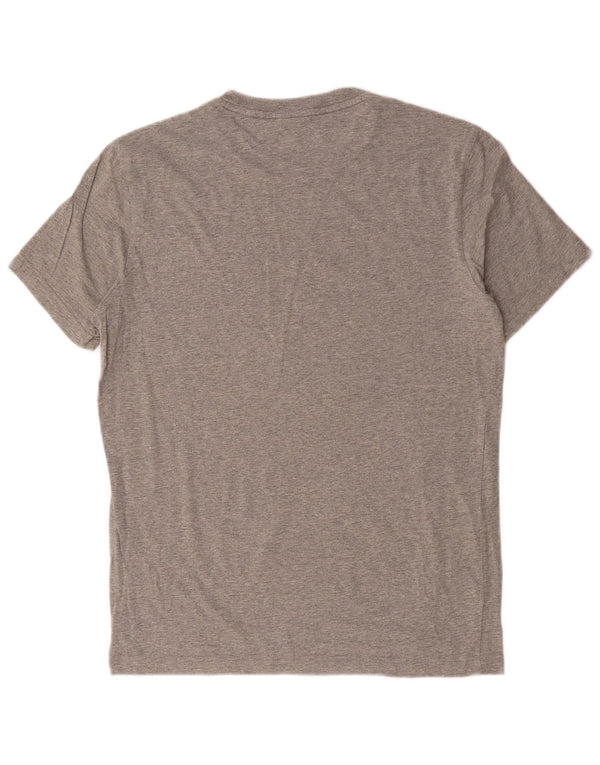 Champion Mens Graphic T-Shirt Top Medium Grey