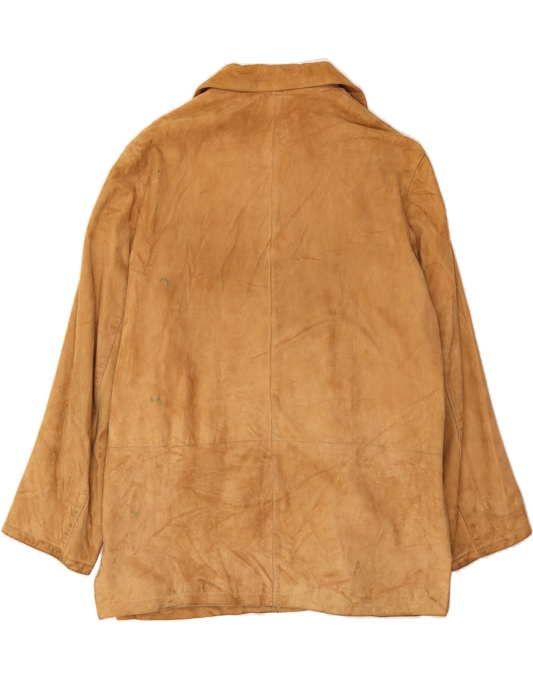 CONBIPEL Womens Suede Coat IT 48 XL Brown Leather Vintage Conbipel and Second-Hand Conbipel from Messina Hembry 
