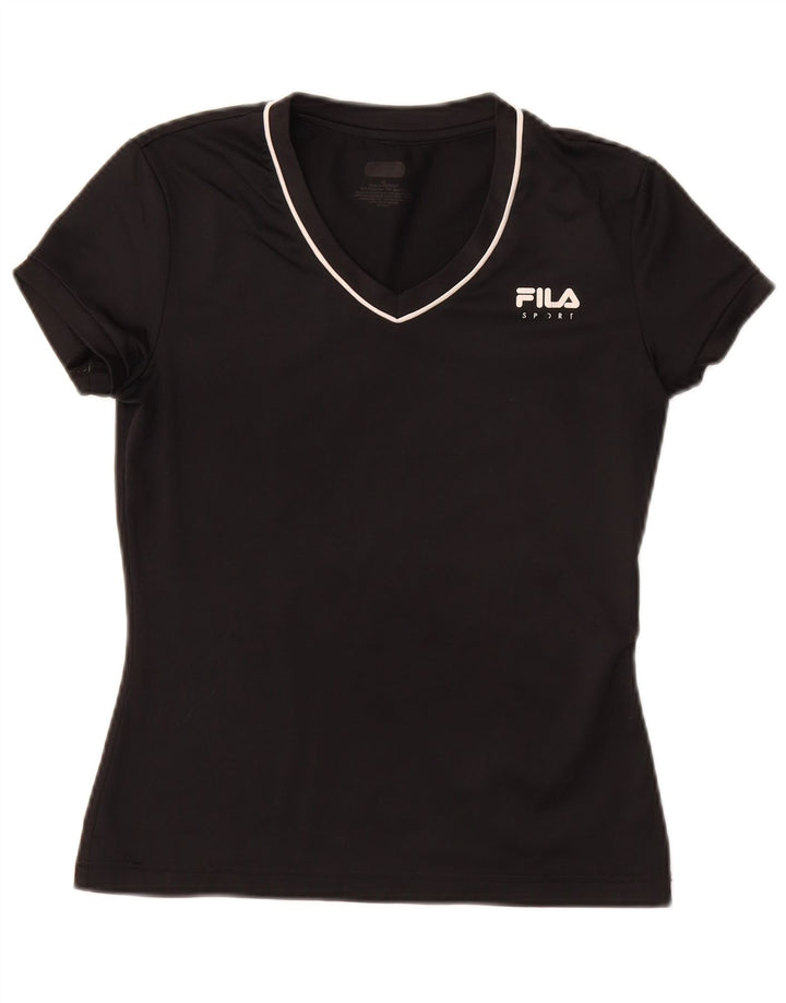 Tricou FILA Femei Top UK 6 XS Negru