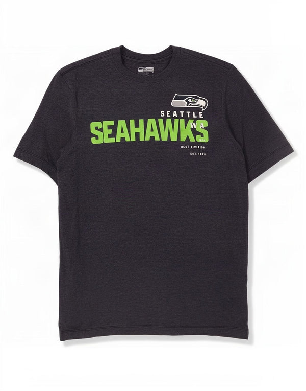 Tricou grafic Nike Seattle Seahawks pentru bărbați Top Medium Gri Poliester
