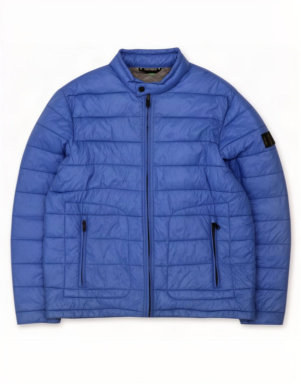 Jachetă căptușită pentru bărbați Dkny UK 44 2XL Blue Nylon