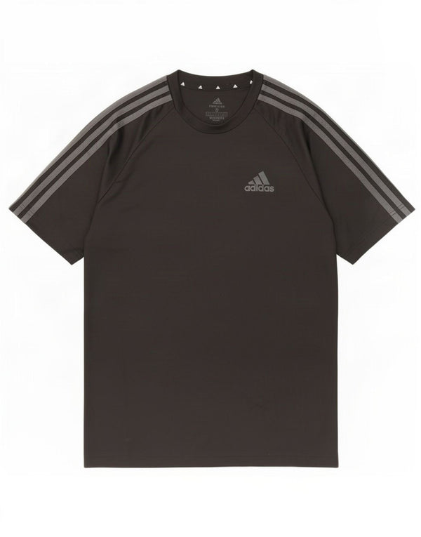 Tricou pentru bărbați Adidas Aeroready Top mic poliester negru
