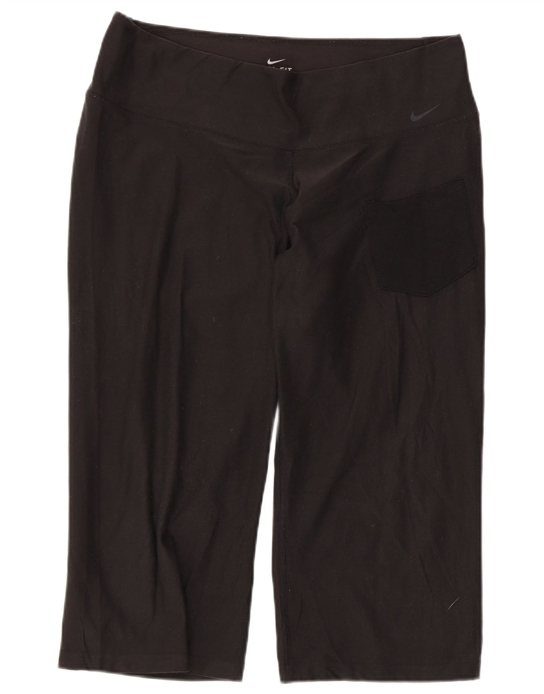 Pantaloni scurti sport NIKE Dri Fit pentru femei UK 16 Large Black