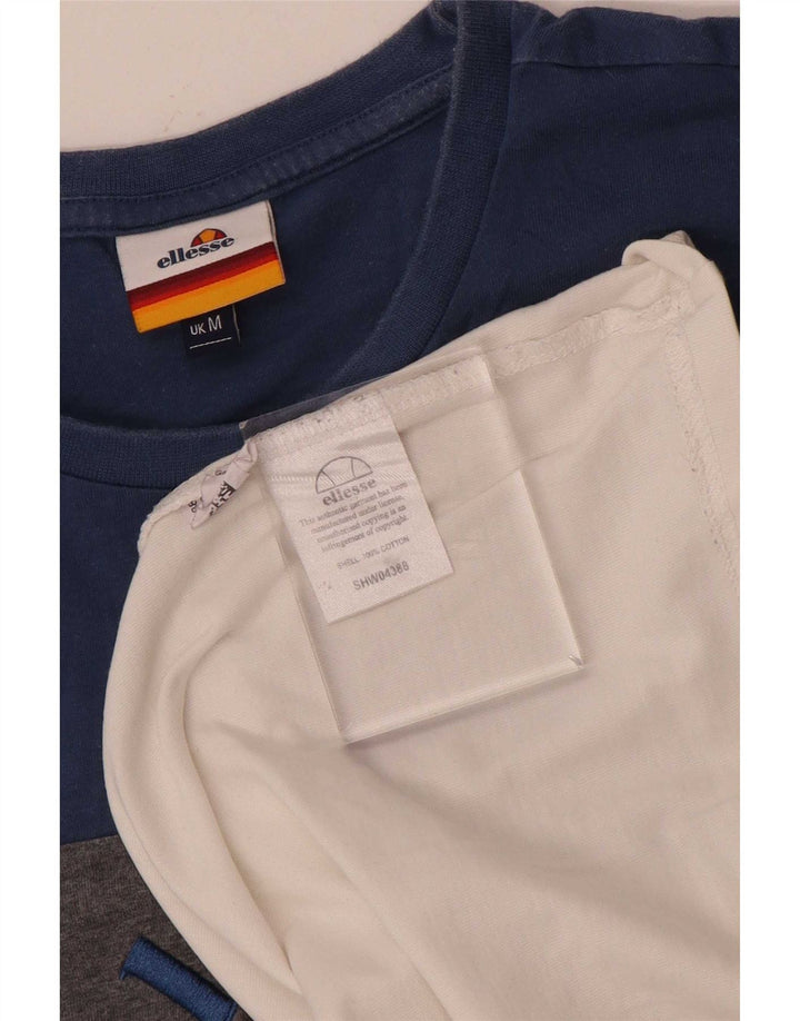 Tricou grafic pentru bărbați Ellesse Top mediu multicolor din bumbac color bloc