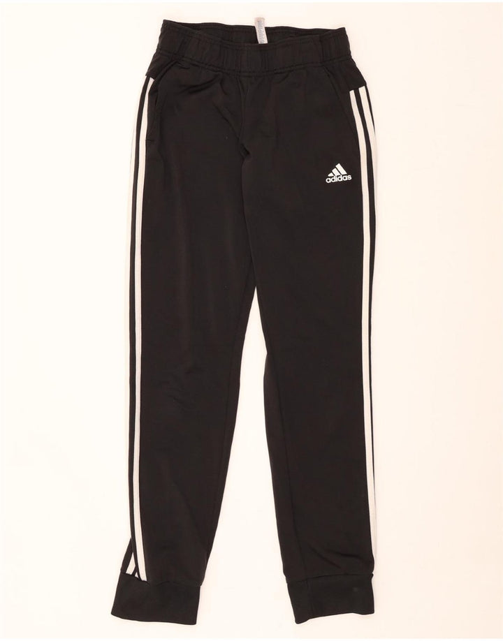 Pantaloni de trening pentru femei ADIDAS Joggeri UK 8/10 Poliester negru mic