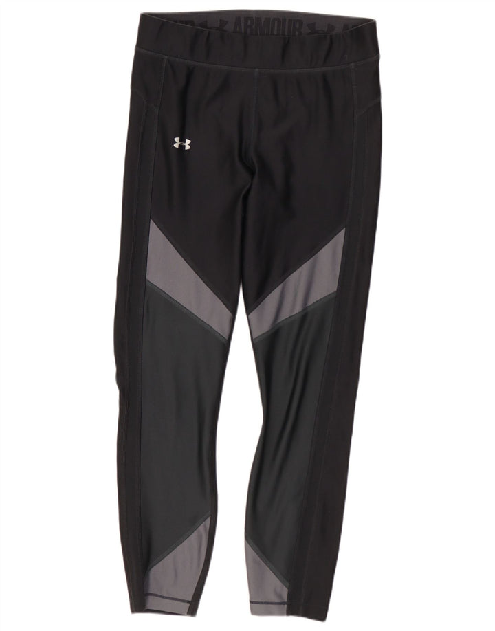 Leggings pentru femei Under Armour UK 12 Medium Black Colorblock Poliester