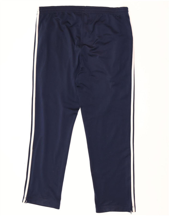 Pantaloni de trening Adidas pentru bărbați, mari, albastru, poliester