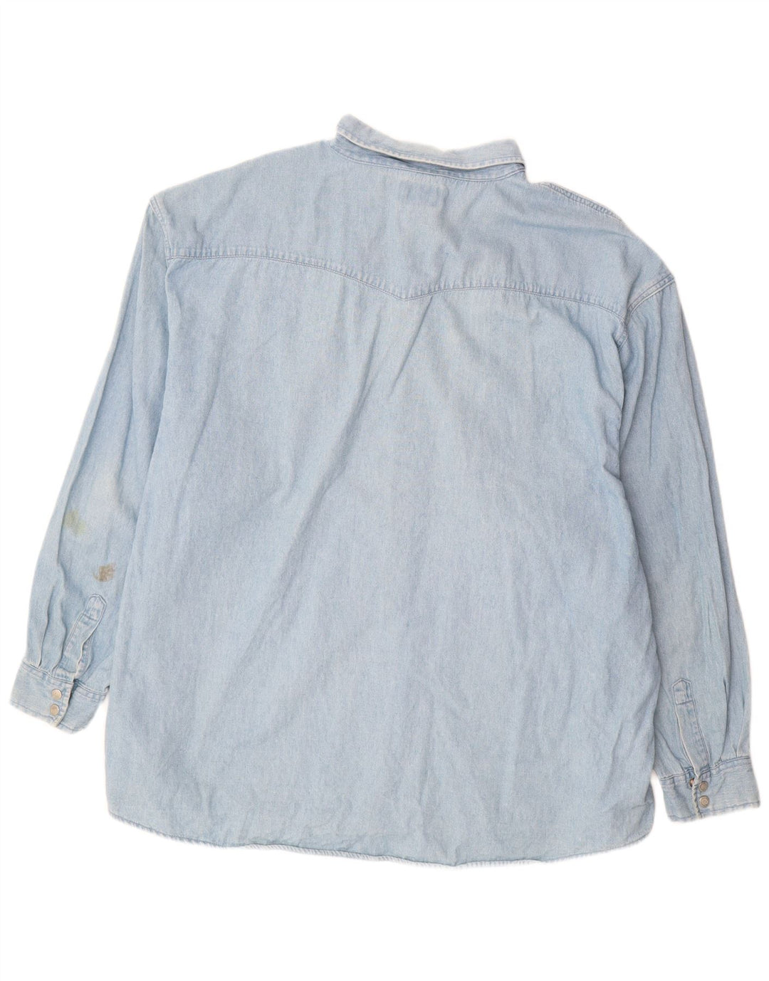 Cămașă din blugi pentru bărbați JOHN BANER, bumbac albastru 3XL