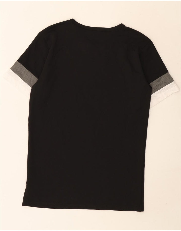 Tricou pentru bărbați Puma Top mic, negru, poliester color bloc
