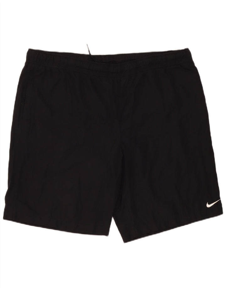 Pantaloni scurți sport Nike pentru bărbați XL, negru, poliester