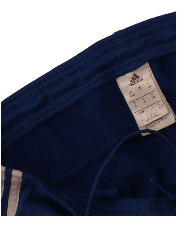 Pantaloni de trening ADIDAS Climalite pentru bărbați XL poliester albastru