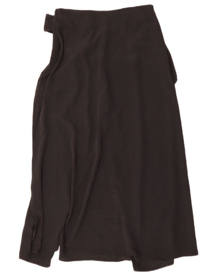 Fusta Wrap Asimetrică Midi Zara Femei Mic W26 Negru
