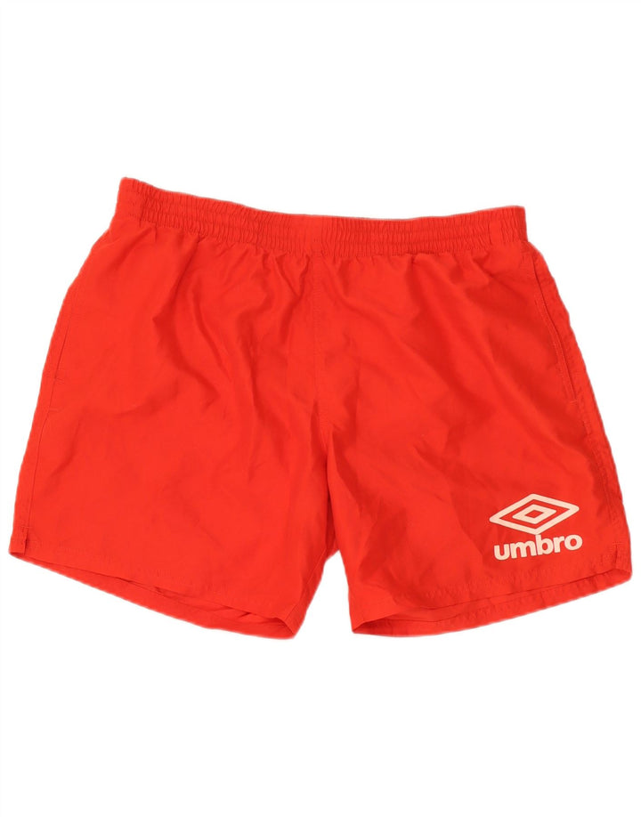 Pantaloni scurti sport Umbro pentru femei 2XL rosu