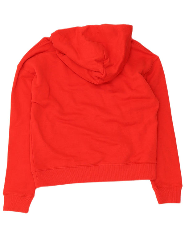 Pulover supradimensionat pentru femei Tommy Hilfiger UK 6 XS Bumbac roșu