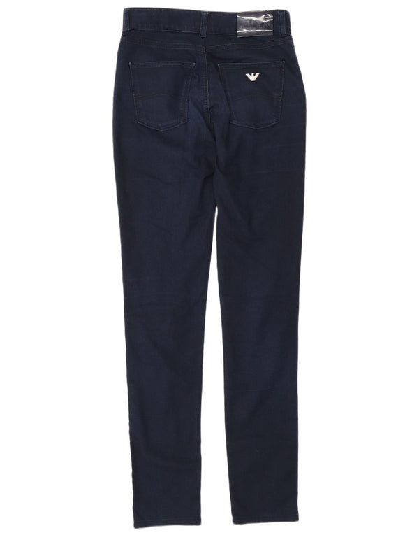 Blugi pentru bărbați Armani Skinny W27 L34 Bumbac bleumarin