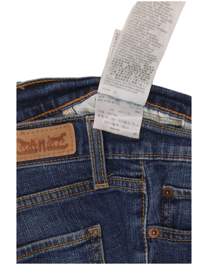 Blugi Levi's 524 Too Superlow Bootcut W31 L30 Bumbac albastru