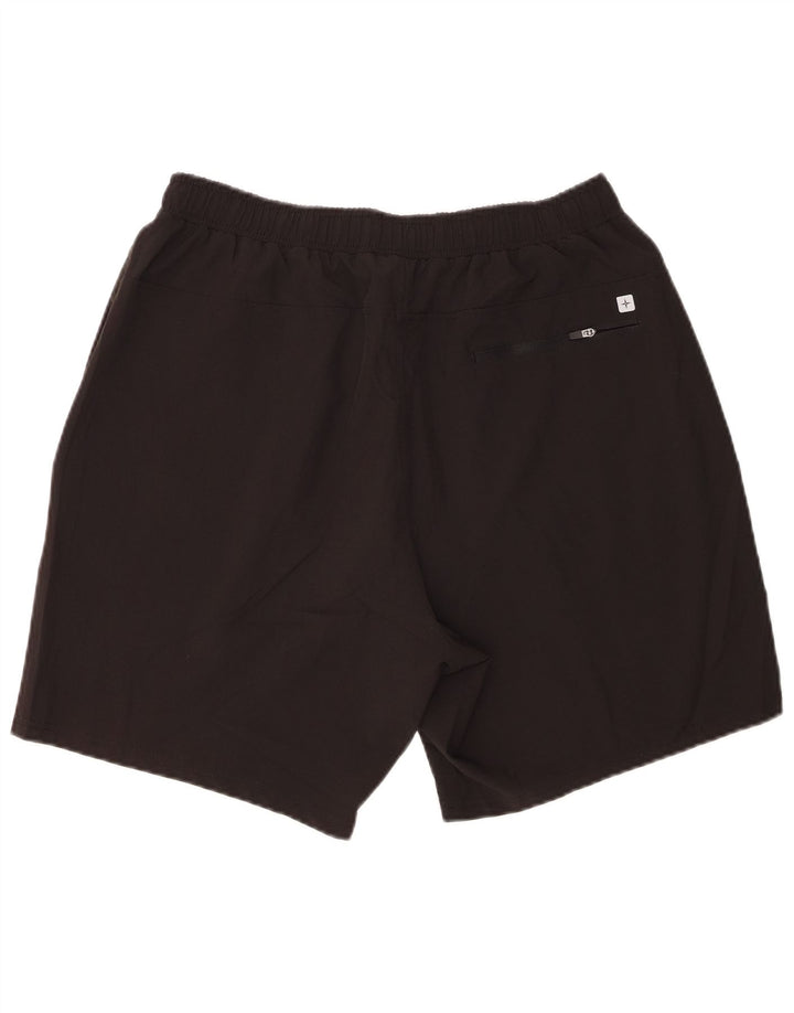 Pantaloni scurți sport pentru bărbați Mountain Warehouse Poliester negru mare
