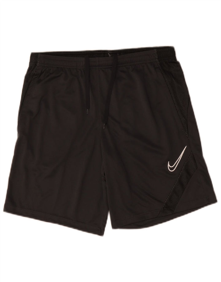 Pantaloni scurți sport Nike Dri Fit pentru bărbați, poliester mici, gri