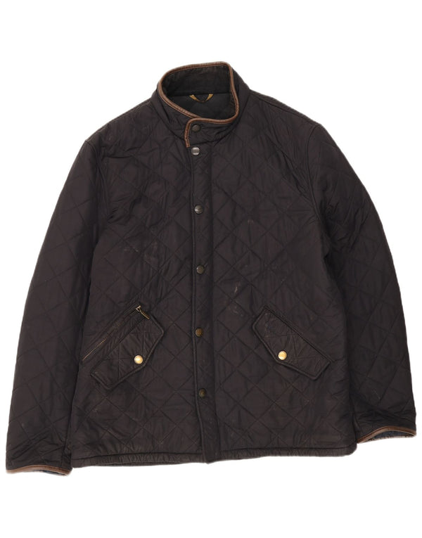 Jachetă matlasată pentru bărbați Barbour UK 42 XL Bleumarin