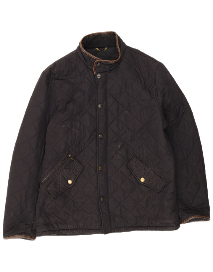 Jachetă matlasată pentru bărbați Barbour UK 42 XL Bleumarin