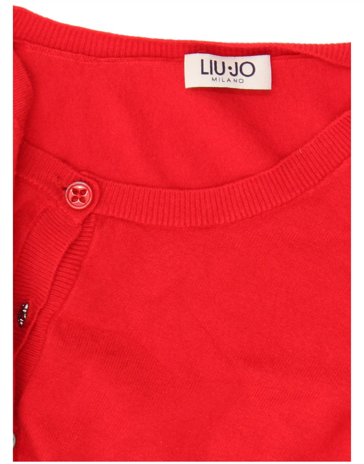 Pulover cardigan pentru femei Liu Jo UK 8 Small Red