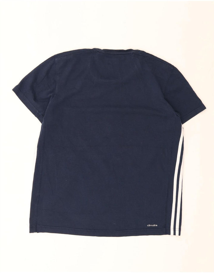 Tricou Adidas Climalite pentru bărbați Top Mediu Bleumarin