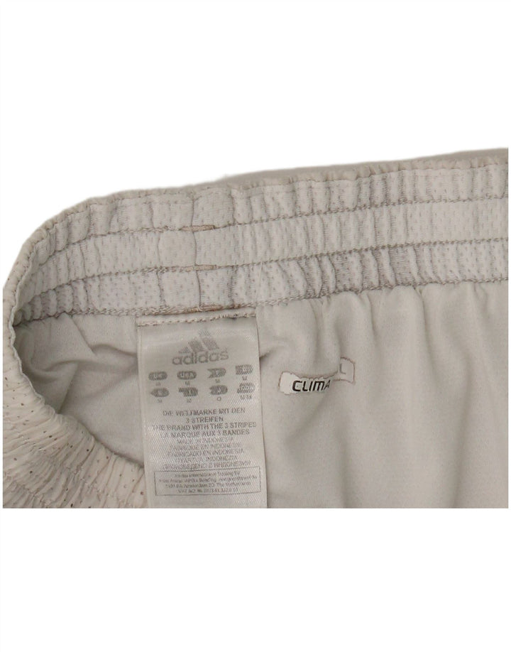 Pantaloni scurți sport pentru bărbați Adidas, gri mediu, poliester